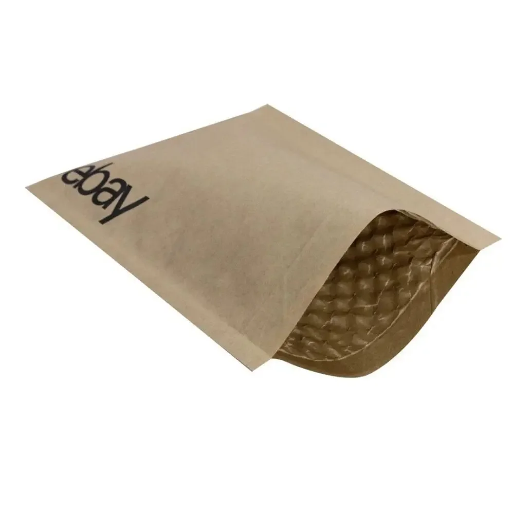 Shipping 6” x 9” Kraft Waffle Padded Mailers 50 Total